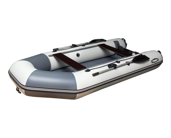 Надувная лодка SibRiver Таймыр-320 НДНД (серая-двухцветная)