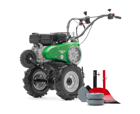 Мотоблок Vario 70C TWK+, двиг. Caiman Green Engine (212 сс), реверс, 30-60-90 см, 70 кг + Комплект для вспашки 8000020118