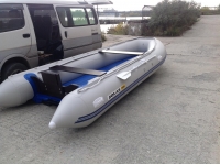 Купить Solar Надувная лодка Солар 500 JET светло-серый тоннель