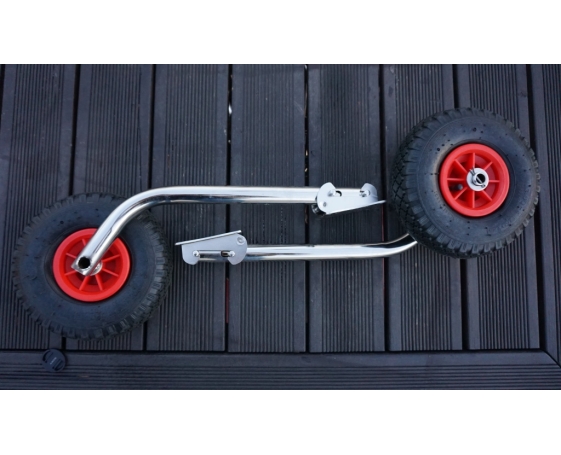 Транцевые шасси Колесец Быстросъёмные для лодок с дном низкого давления типа 331