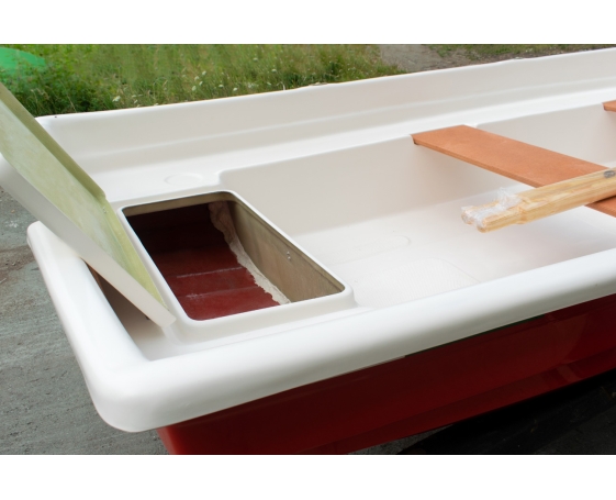 Корпусная лодка Виза-Яхт ВИЗА Тортилла-395 ЭКО (стандарт/нерж) однокорпусные