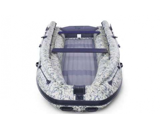 Надувная лодка Solar (Солар) 420 Strela Jet tunnel с фальшбортом, Пиксель