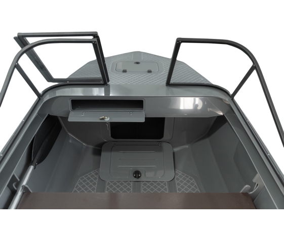 Корпусная лодка Swimmer 370XL со стеклом и калиткой
