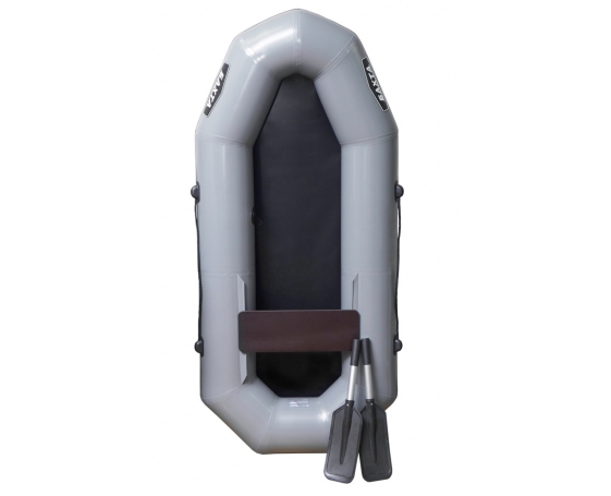 Надувная лодка SibRiver Бахта-235 гребная 1,5-местная (серая)