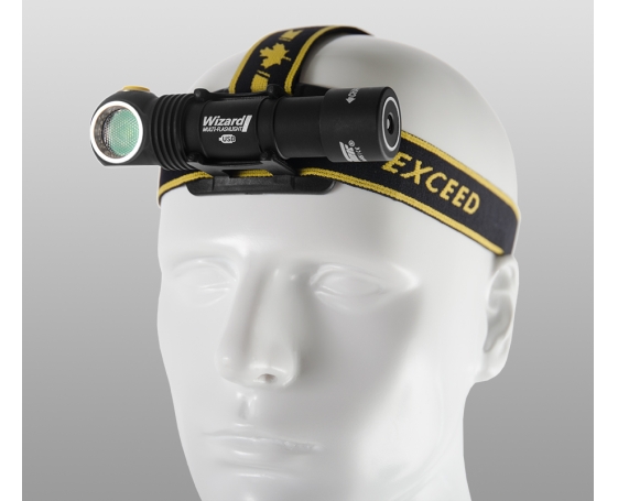 Налобный фонарь Armytek Wizard v3 Magnet USB+18650 XP-L Теплый F00605SW