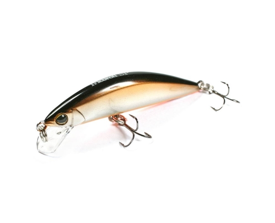 Воблер JACKALL TIMON Tricoroll 55SP silver & black