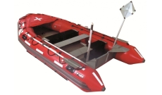 Надувная лодка Мнев Фаворит F-420Д (красный)