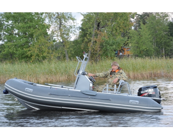 Надувная лодка Риб Мнев Раптор М-460А (алюминиевое дно, комплектация №1)