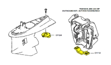 Комплект магниевых анодов TECNOSEAL Yamaha 40-60 л.с. KITYAMAHA40/60MG