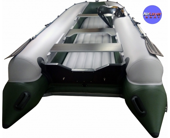 Надувная лодка AirLayer Сатурн 450 комплектация Компакт