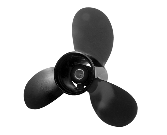 Винт гребной 9 для моторов Tohatsu M9,9D2/15D2/18E2 MFS 9,9B2/15B2/18B2, 3BAB64518-1