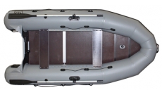 Надувная лодка Фрегат 330 Pro (лп, серая)