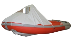 Надувная лодка Стрелка Риб 360, цвет серо-черный
