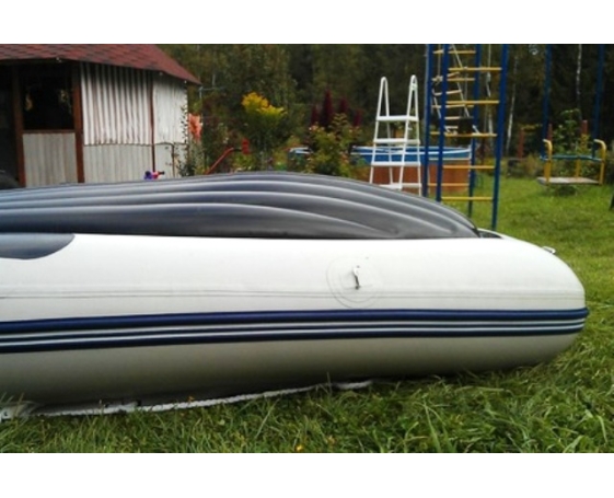 Надувная лодка Solar (Солар)-350 К (Максима) Серый