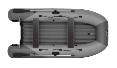 Надувная лодка Фрегат 350 Air (лт, серая)