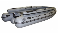 Надувная лодка Фрегат M-350 FM Lux  серый