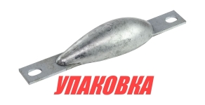 Купить BEST ANODE Анод цинковый для корпуса судна, 140x43x27 мм (упаковка из 10 шт.) у официального дилера со скидкой