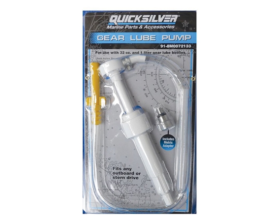 Насос Quicksilver для закачки масла в редуктор 91-8M0072133