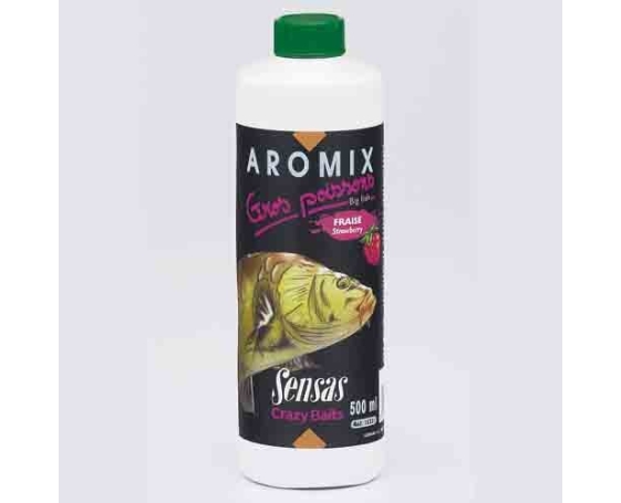 Ароматизатор Sensas AROMIX Strawberry 0.5л арт.15321