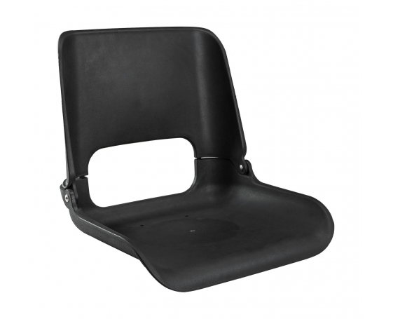 Кресло складное пластиковое черное