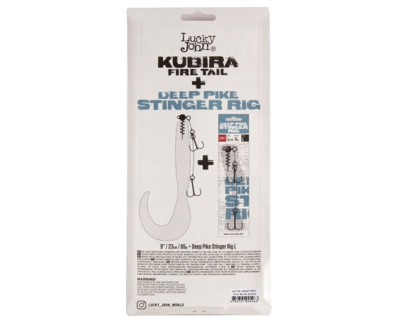 Твистеры LJ 3D BBS Series KUBIRA FIRE TAIL 9,0in (22,86)/PG41 1шт.