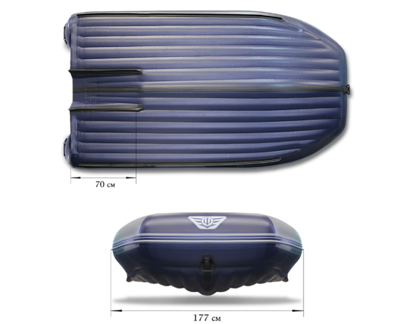 Надувная лодка ФЛАГМАН DK 450J двухкорпусная