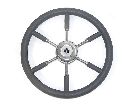 Колесо рулевое ULTRAFLEX V.53G серое