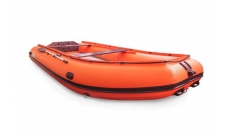 Надувная лодка Solar (Солар) 430 Super Jet tunnel, Оранжевый