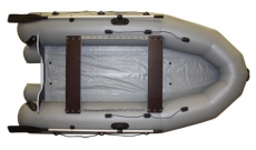Надувная лодка Фрегат 350 FM Light (лп, серая)