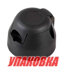 Розетка для прицепа, пластиковая, 7 контактов (упаковка из 100 шт.)
