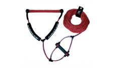 Буксировочный фал для вейкборда Wakeboard Rope RED 4 секции AirHead