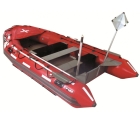 Надувная лодка Мнев Фаворит F-420Д (красный)