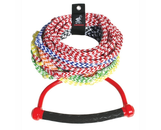 Фал для буксировки Kwik Tek 8 Section Radius Handle Ski Rope, AHSR-8