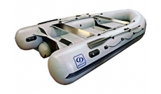 Надувная лодка Фрегат 480 FM Light Jet  (лп, серая)