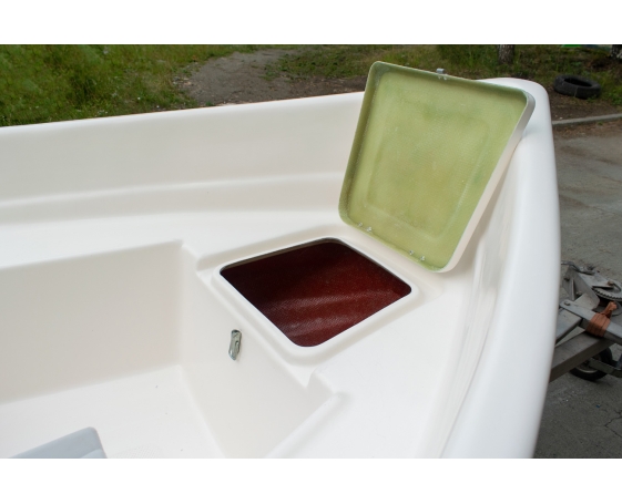 Корпусная лодка Виза-Яхт ВИЗА Тортилла-395 ЭКО (стандарт/нерж) однокорпусные