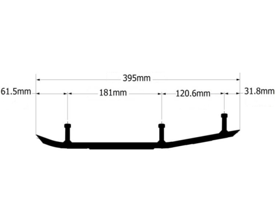 Конек лыжи SPI Polaris (комплект 2шт) A-04-0-4-228