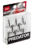 Крючки-тройники Lucky John PREDATOR сер. LJH234 разм.006 8 шт.