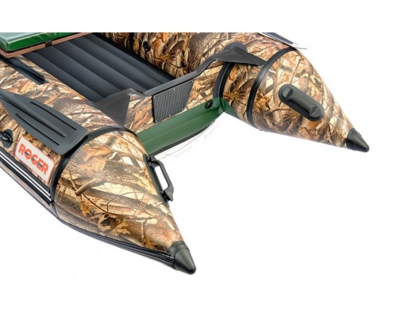 Надувная лодка Roger Zefir 3300 килевая кмф,ЛЕС, пиксель