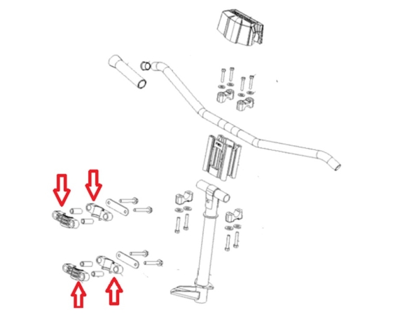 Вкладыши рулевой колонки (усиленные) SPI Polaris SM-08750
