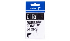 Стопоры резиновые Salmo RUBBER CONE STOPS р.003L 10шт.