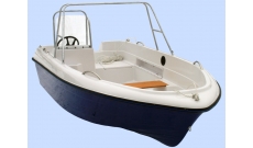 Корпусная лодка Виза-Яхт ВИЗА Легант-400L с консолью Нестандартный цвет