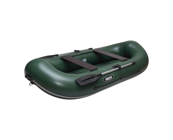 Надувная лодка SibRiver Джой-280 (надувное дно) гребная (зеленая)