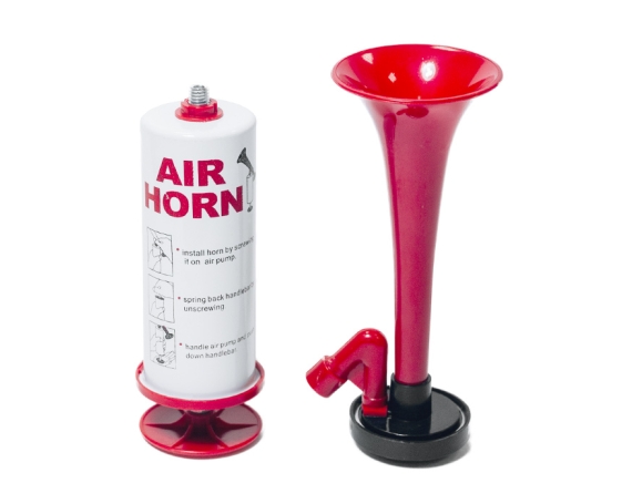 Горн воздушный SUNFINE Air Horn с ручным насосом, многоразовый