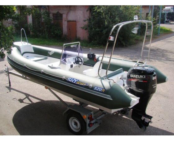 Надувная лодка SkyBoat SB 520R+