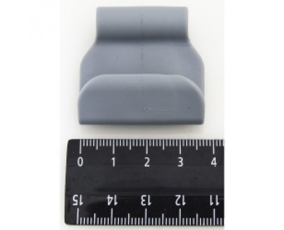 Крючок крепления тента пластик Badger 3,8/3,8 кг, серый, 339322