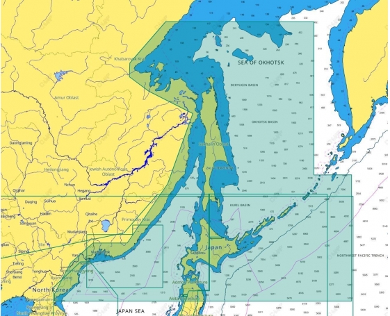 Карта D4 Хоккайдо-Сахалин