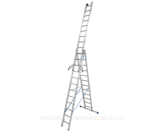 Трехсекционная универсальная лестница STABILO 3х12