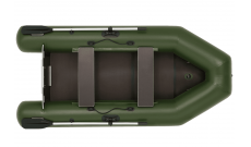 Надувная лодка Фрегат 280 ЕK (лт, зеленая)
