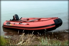 Купить Solar Надувная лодка Solar (Солар)-380 К (Оптима) Красный