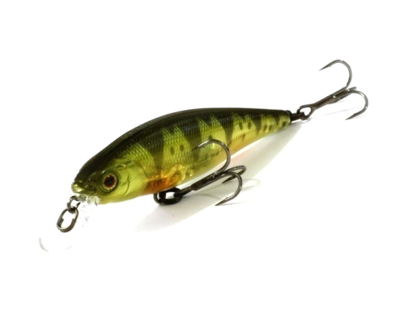 Воблер JACKALL Squad Minnow 80 SP цвет ghost g perch